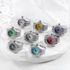 1pc Quartz Watch Ring Watch Digit Dial Rectangle Unisex Fashion Jewelry Gifts