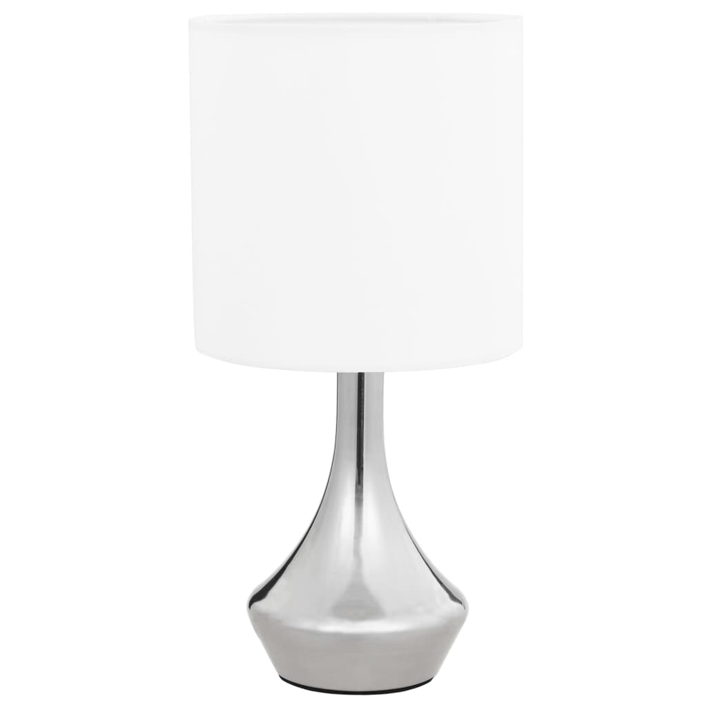Table Lamps 2 pcs Touch Sensor White E14