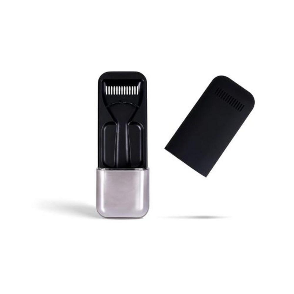 PULYRE Razor Case Portable Plastic Manual Box Gillette Waterproof Gray Black Travel Case 1PC, 2) Gray-Black