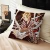 Natsume Yuujinchou Cartoon Cushion Cover Pillow Cover Decor Pillowcase Printed Cushion Case for Couch