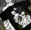 Anime Emporio Alnino S Bizarre Adventure Graphic Black TShirt Size S4XL