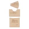 DIY Leather Wallet Crafting Template– 1set Kraft Paper Pattern for Handmade Card Holder, Precise Cutout Drawing Stencil Mold