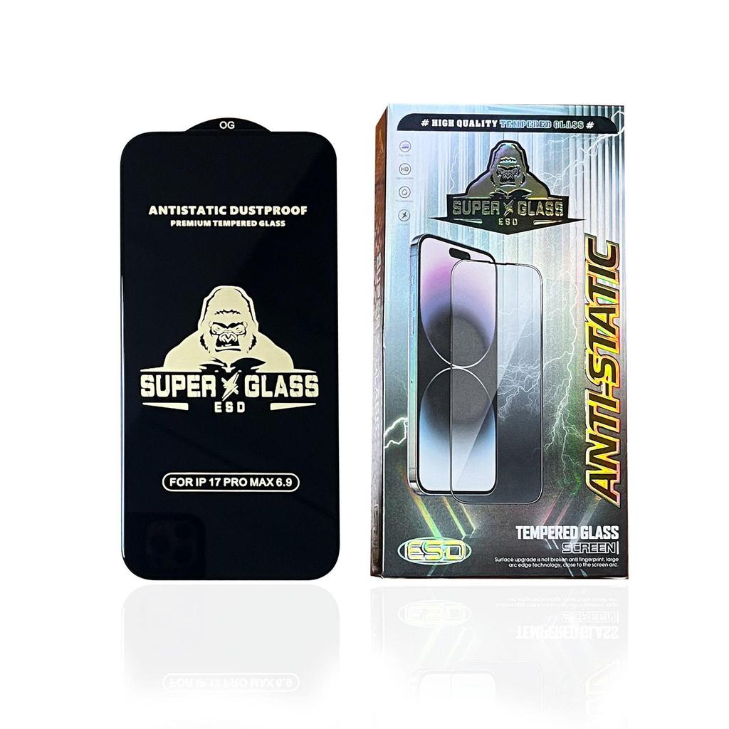 Apple iPhone 15 Pro Max Tempered Glass Screen Protector, Full Coverage, High Definition