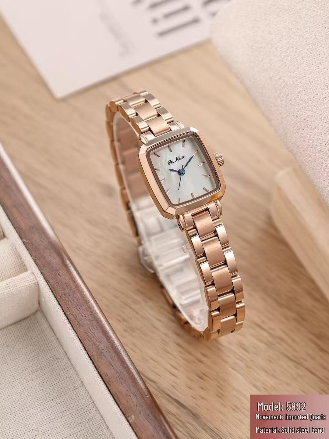 DINUO Korean Style Women s Luxury Watch – Elegant Student Fashion