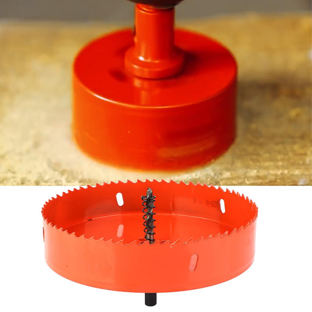 M42 Bimetalová děrovací pila Děrovací pilový kotouč Vrtací bit pro plech Dřevo Plast(160 mm)