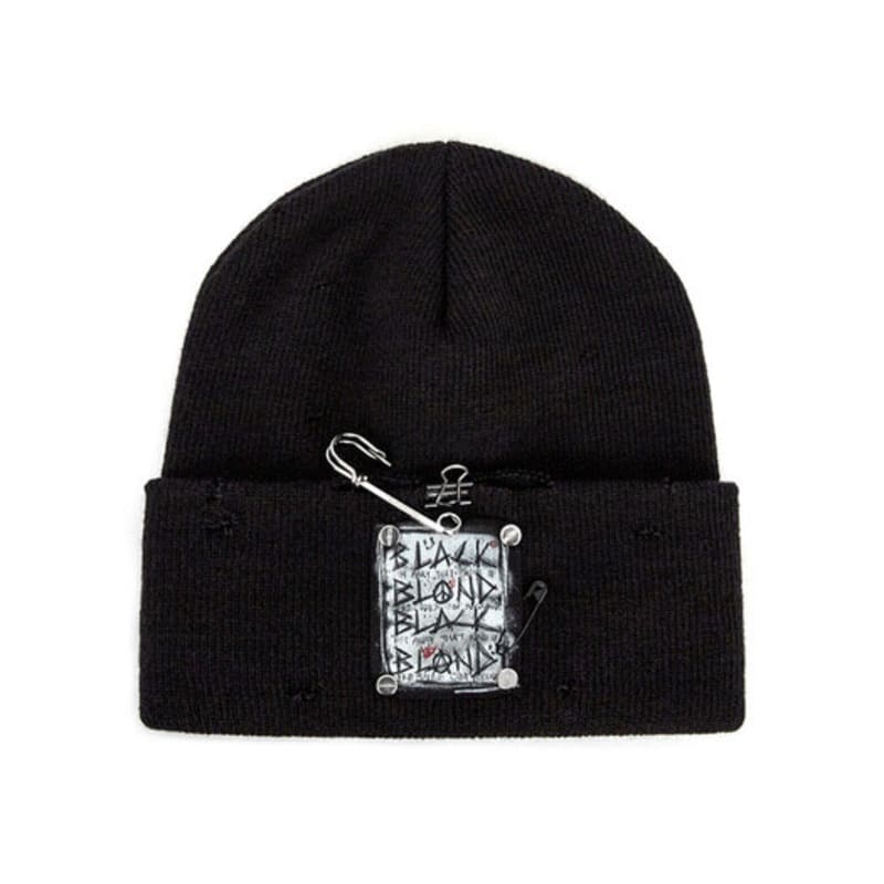 

Шапка бини с нашивкой BLACKBLOND BBD Disorder (черный) FREE