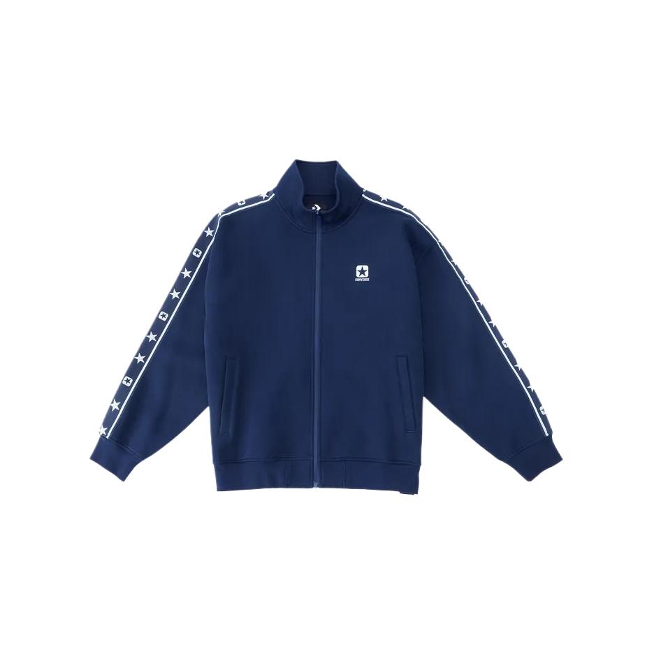 Converse Jackets Unisex Blue Stand Collar Moderate Other UCJ440-695 L