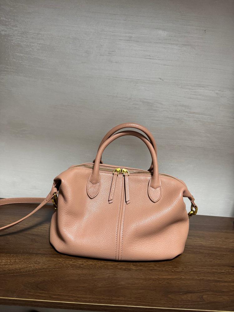 Women's Genuine Leather Soft Cowhide Handbag and Shoulder Bag