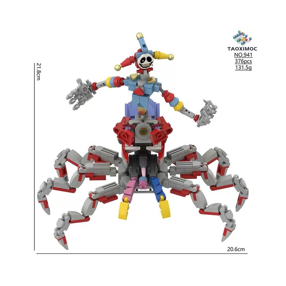 Poppy Playtime 5 Modello Giocattolo con Blocchi da Costruzione Plastica ABS Blocchi da Costruzione