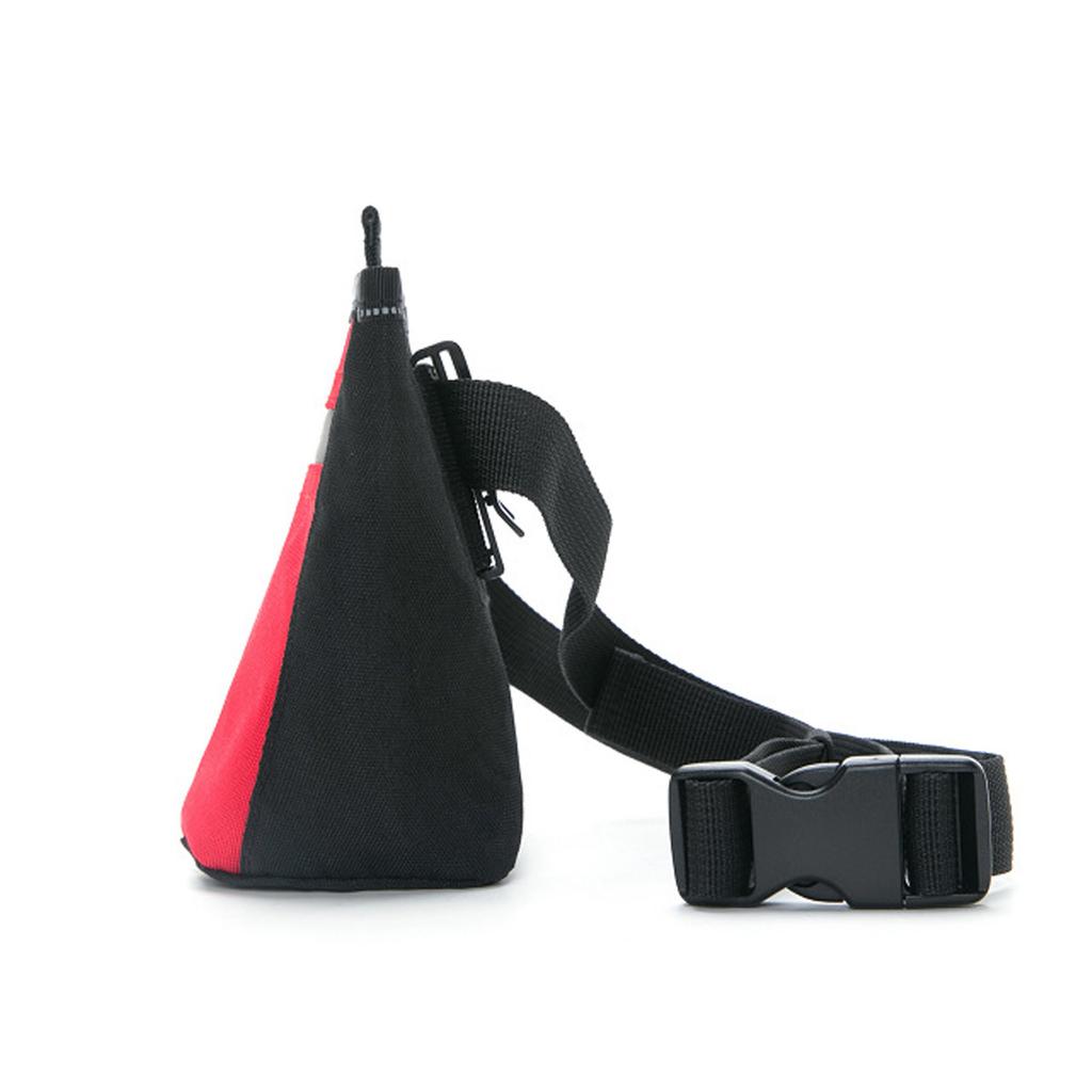 Pet Training Waist Bag Treats Pocket With Water Resistant Fabric Zippered Design For Outdoor Activity Walking Accessory
