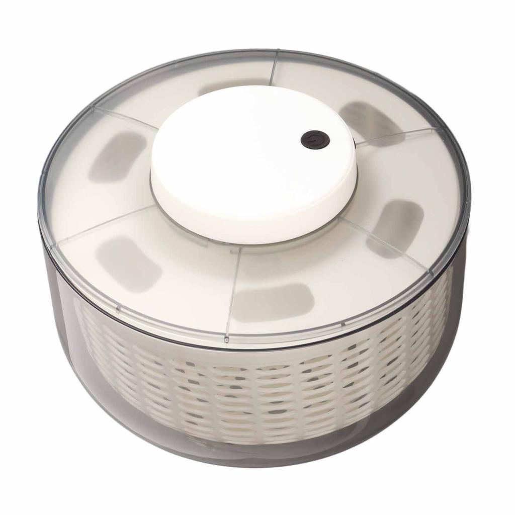 Salad Spinner 500RPM Electric Vegetable Fruit Washer Dryer Drainer Strainer for Kitchen 6000ML