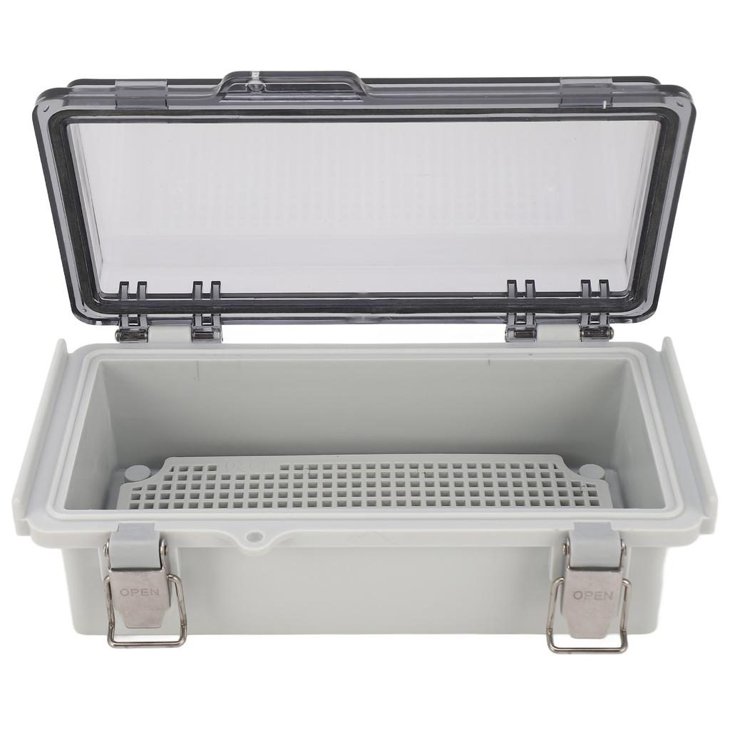 Cutie electrică în aer liber de 7,9 x 3,9 x 2,8 inci, cutie de conexiuni electrică din plastic impermeabilă IP67 cu Transpa