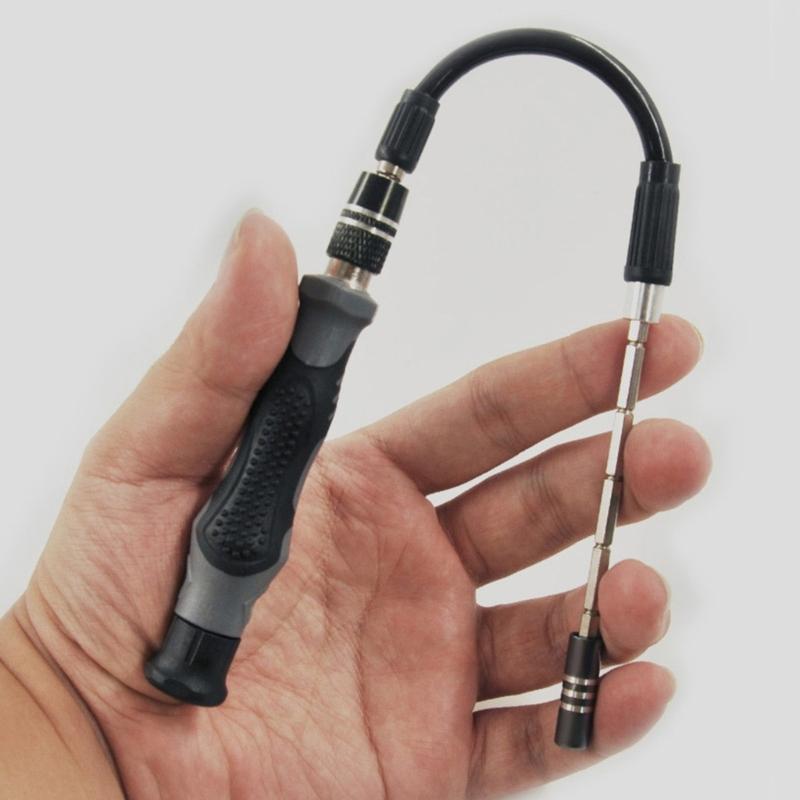 Multifunctional 115Piece Screwdriver Tool Featuring Magnetic Tip For Efficient DIYer And Electronic Device Maintenance