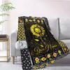 Yellow Sunflower Customize Your Name Blanket Warm Comfortable And Soft Blankets Are Suitable For Home Lunch Break Blanket Office Sofa Sofa Gift To