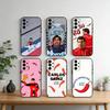55 Chili C-Carlos S-Sainz Phone Case For Samsung S25,S24,S21,S22,S23,S30,Ultra,S20,Plus,Fe,Note,10,9,5G Black Cover