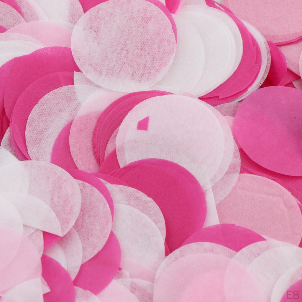 30 Confetti Round Tissue
