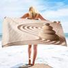 Microfiber Beach Towel,Desert Beach Towel Oversized,Super Soft Water Absorpt Bath Towels Quick Dry for Bathroom Pool Swim