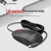 Lenovo M80 USB Wired Silent Ergonomic Mouse