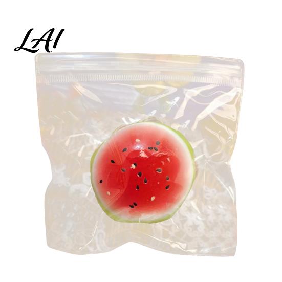 Stressabbau-Spielzeug Wassermelonen-Dessert Knetbar Anti-Angst Langsam aufsteigend Lebensmittel Weich Sensorische Entspannung Fidget Kneten Sommerparty-Mitgebsel