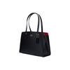 Coach Tatum 35 Large Capacity Leather Tote Crossbody Shoulder Bag Women Bags Black C4078-IMF2L