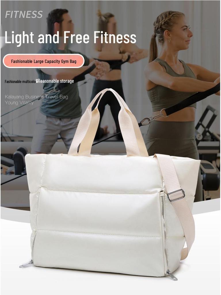 Lightweight Handheld Gym Bag - Wet/Dry Separation, Large Capacity, Ideal for Travel & Yoga