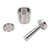 Reusable Coffee Pod Fit for Illy X7 Y3 Y5 Coffee Machine Refillable Stainless Steel Coffee Capsule Coffee Tamper Spoon Brush