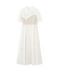 BODY Tweed Bustier Shirt Dress X Ivory Mix [PROPOTION DRESSING] EDIT COLOGNE [White / M]