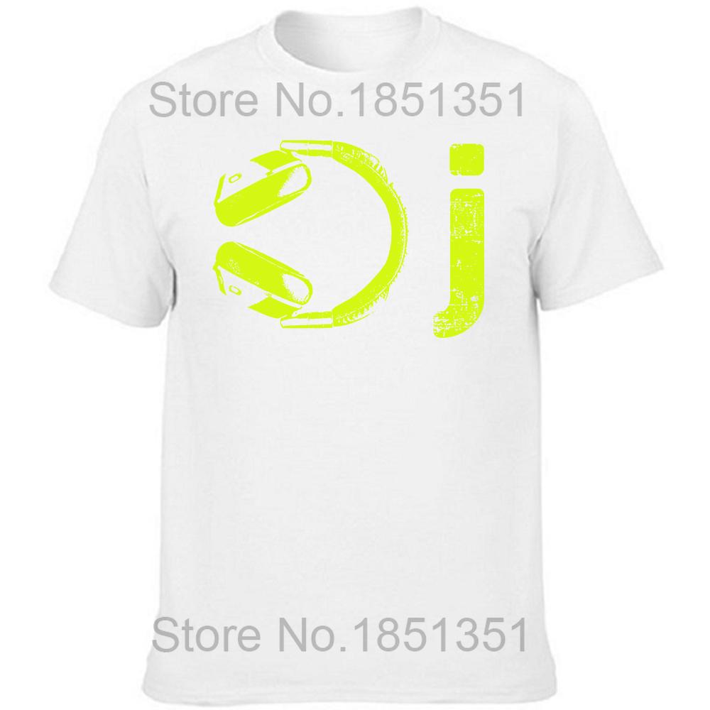 Unisex DJ Kopfhörer ICH Herz Sein EIN DJs Party T Shirts Turntablist Grafik Baumwolle Streetwear Kurzarm Aufgezeichnete Musik Geschenke T-shirt