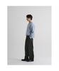 8SECONDS [Everyday Slacks] Wide Fit Spring Setup Slacks Ash