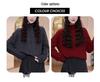 French Grey Women's Half-High Collar Wool Sweater - New Autumn/Winter Versatile Long Sleeve Pullover 2026.