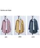 Women's Retro Plaid Cotton Shirt - Korean Style Loose Long Sleeve Outerwear for Spring and Autumn 2021