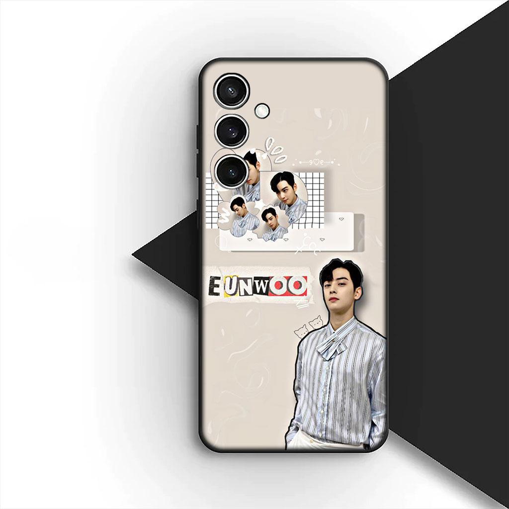 Cha EunWoo Lee Dong Min Eun Woo Silicone Phone Cover for Xiaomi Poco C75 C65 C71 C85 X7 X6 M7 F7 F8 Ultra F6 Pro Soft Case