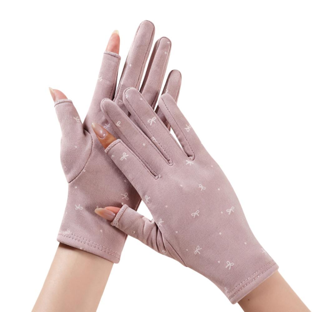 

Lining Fleece Velvet Mittens Warm Driving Gloves Fashion Women s Winter Gloves Outdoor рожевий