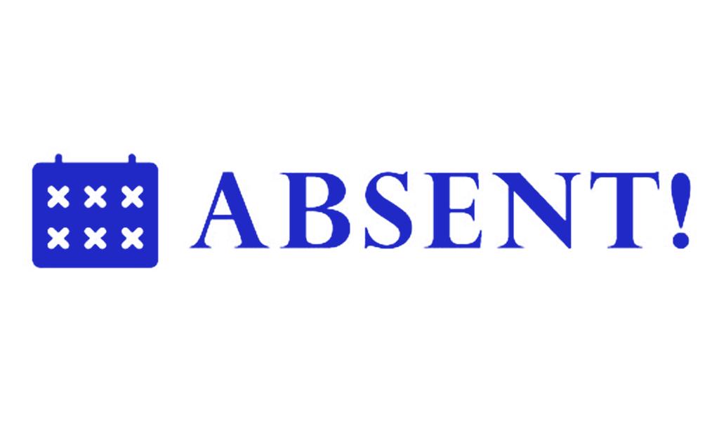 Printtoo Teacher's Stamp Absent! Self-Inking Stamp Rubber Stamp Teacher Grading for School Classroom & Homework Supplies,42x9 mm - Black