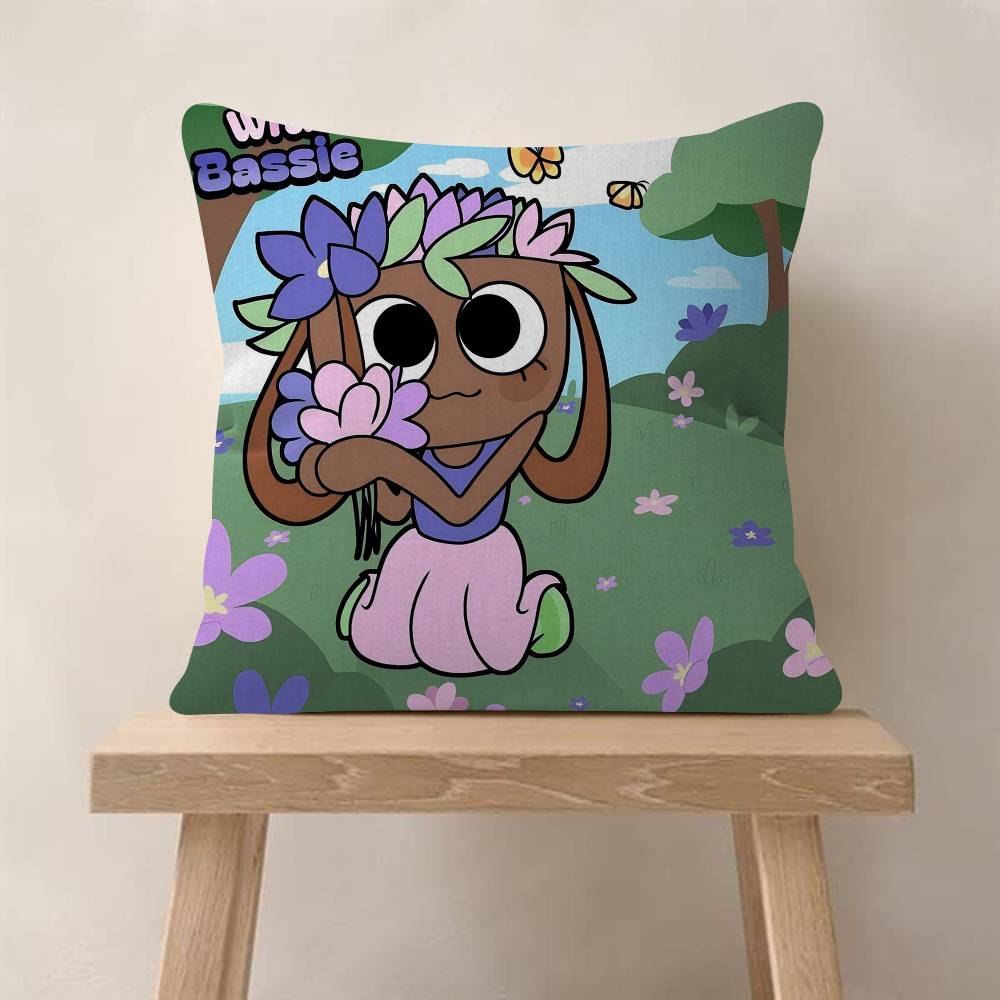 Popular Game DDandys World Pillow Gift Home Office Decoration Pillow Bedroom Sofa Car Cushion CoverPillow Case