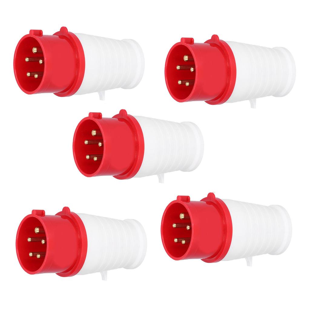 5PCS ZNG‑015 Industrial Connector Plug 5 Pin Industrial Plug for Industry Agriculture Chemical Indus