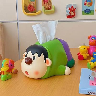 Anime Peripheral Doraemon Cute Chubby Tiger Tissue Box Home Living Room Tissue Box Dining Table Decoration for Friendsgift