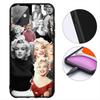 M-Marilyns M-Monroes Protective Cover for Samsung Galaxy S25 Edge S24 S23 FE Plus Ultra A16 A15 A55 A57 5G Phone Case