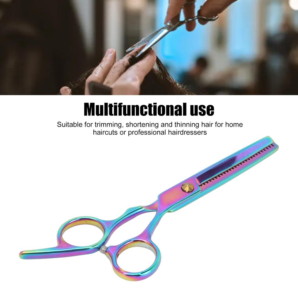 Scharfe Haarschneideschere aus Edelstahl, professionelle Friseurschere für den Heimgebrauch und den Friseursalon