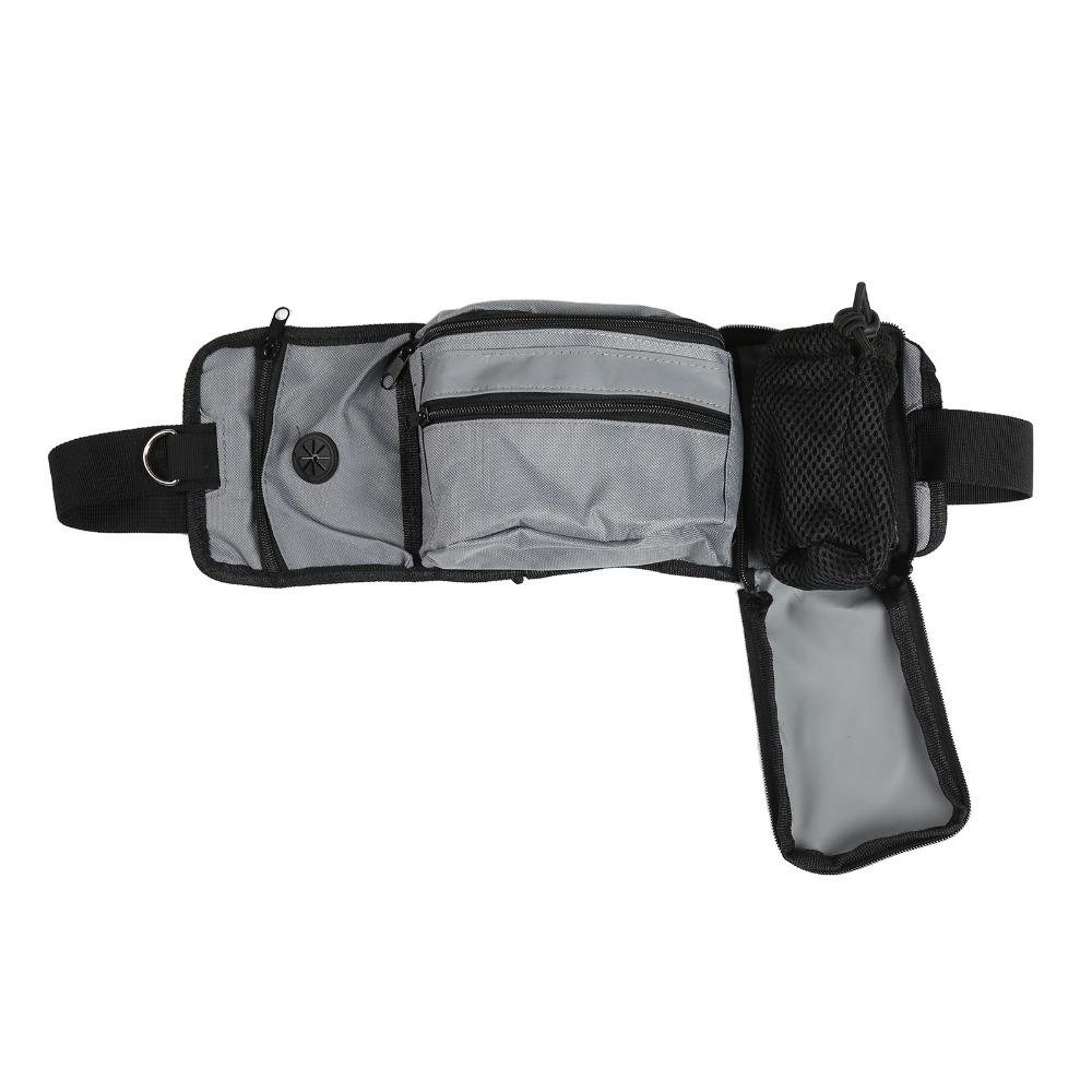 Adjustable Strap Pet Training Waist Bag Dog Walking Fanny Pack Outside Fitness Activity