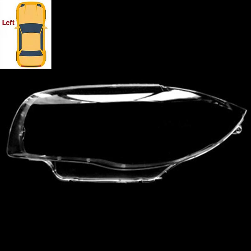 Front Headlight Lens Cover For BMW 1 Series E81 E82 E87 E88 2003-2011 Clear Car Headlamp Clear Shell Case Transparent Lampshade