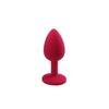 Anal Plug Adult Toy Waterproof 3 Rhinestone Design Plug Colors Anal Sex Toy Couples