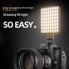 LED Fill Light with Phone Clip Cold Shoe Super Bright 3 Light Modes Flicker Free Portable Rechargeable Magnetic Phone Selfie Light Accessory