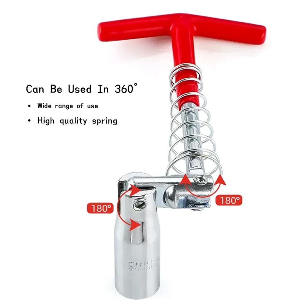 Universal 14 16 21mm Car Spark Plug Socket Wrench Spark Extension Socket Universal Joint Car Disassembly Tool Socket Wrench