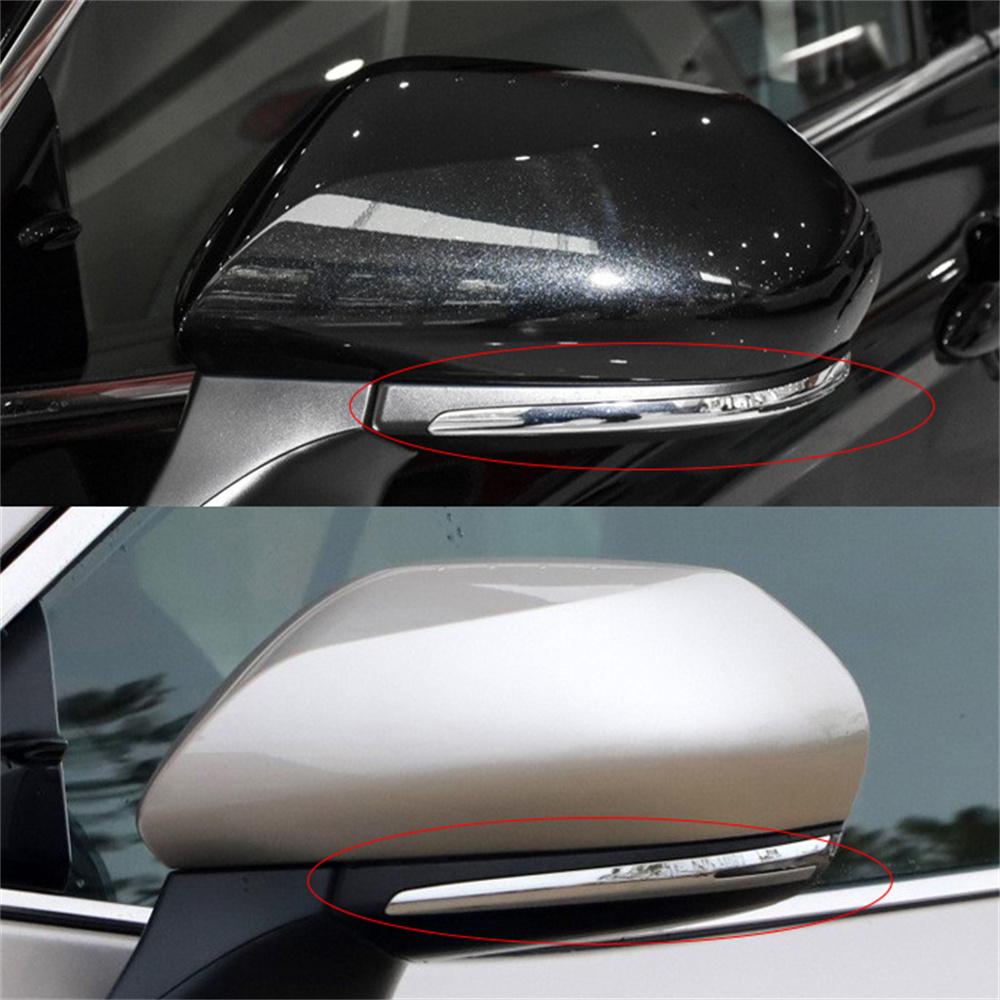 Chrome Left Side Rearview Mirror Molding Trim For Toyota Camry 2019-2023