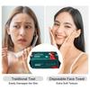 60pcs Disposable Face Towels Soft Cotton Facial Tissue Multi-Purpose Drying Wipes Makeup Remover Ultra Soft Cleaning Tissue