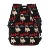 Pugs Not Drugs 80s Durf Hond Student Rugzak Schooltas Wandelen Reizen Dagrugzak voor Jongens Meisjes Mode Boekentas Schoudertassen