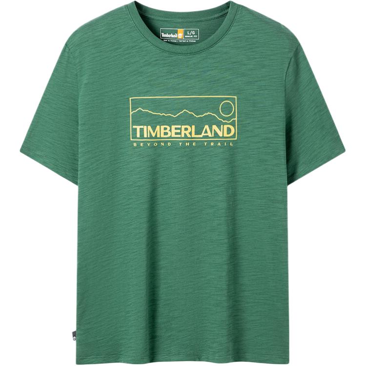 Timberland Cotton Breathable Knitted Pullover Comfortable Short Sleeve T-Shirt Men tops A6NRK-A6X L