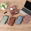 Women's Long Zipper RFID Wallet - European & American Style, Large Capacity PU Leather Clutch