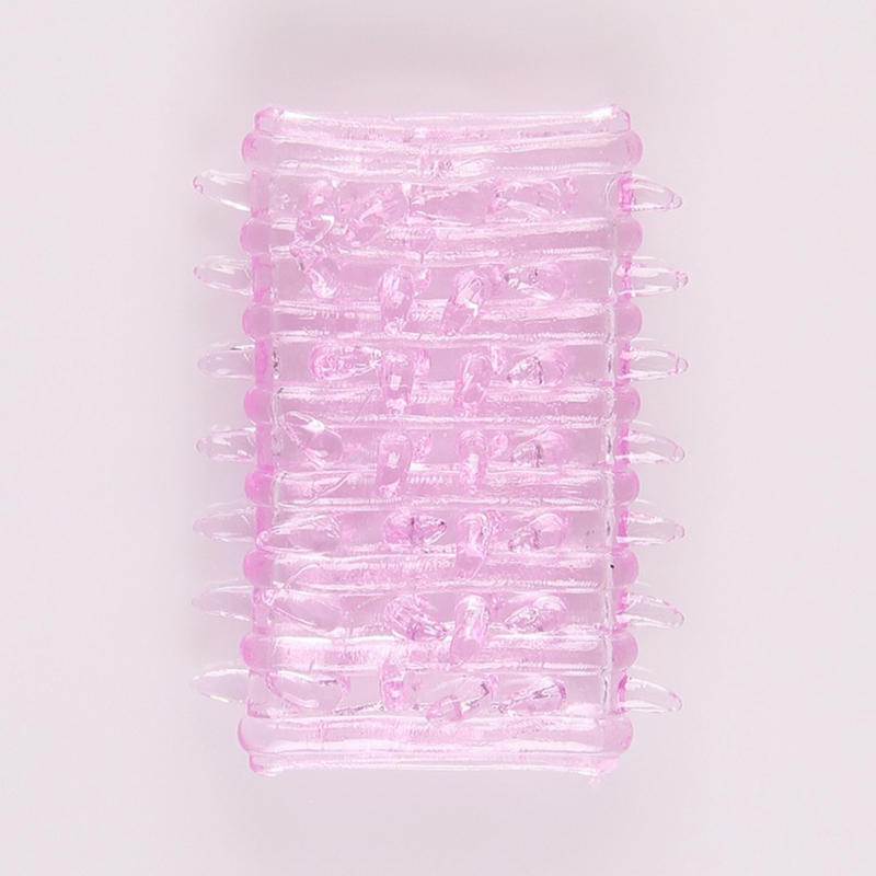 1Pcs Male Silicone Penis Sleeve Ring Men Delay Lock Fine Adult Sex Product